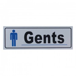 ΤΑΜΠΕΛΑ ΣΗΜΑΝΣΗΣ ΠΛΑΣΤΙΚΗ ΑΥΤΟΚΟΛΛΗΤΗ ''GΕΝΤS'' 7 Χ 20 CΜ